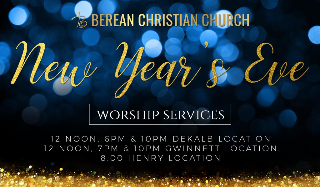 New year's eve church service