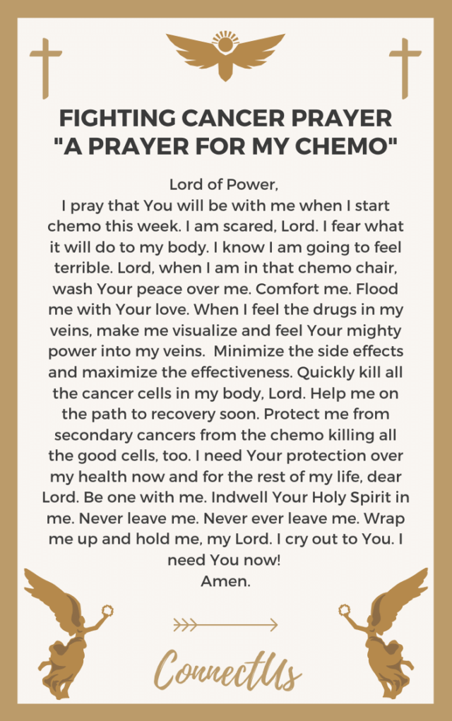 Prayer For Chemo Treatment - CHURCHGISTS.COM