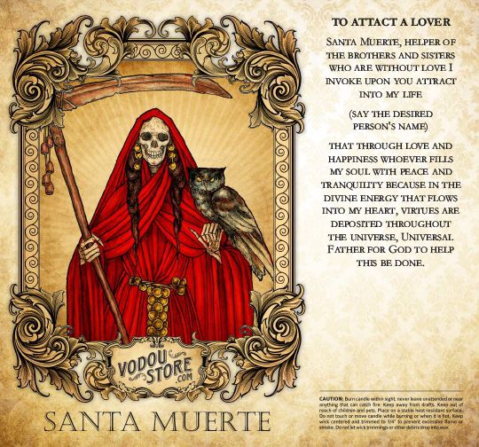 Santa Muerte Prayer For Love Churchgistscom