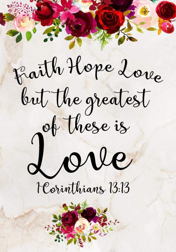 bible verses about faith hope and love - CHURCHGISTS.COM