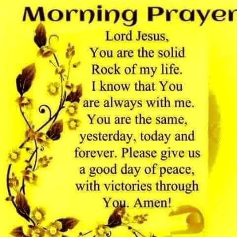 good morning prayer to jesus - CHURCHGISTS.COM