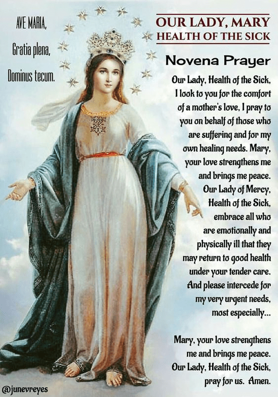 Devotional Prayer To The Blessed Virgin Mary Churchgistscom