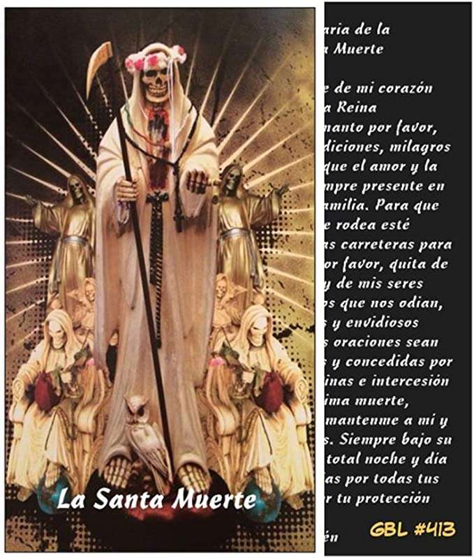 Santa Muerte Prayer In Spanish Churchgistscom